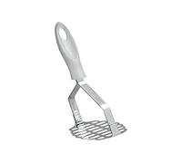 Metaltex Prensa Patatas con Mango ABS, Acero Inoxidable, Vainilla, 30x4x5 cm