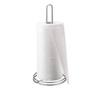 METALTEX ProfRoll Porta rotolo da cucina PORTAROLLOS Cocina 'PROFILO', Alambre de Hierro, Grigio Metallizzato, 13x13x34