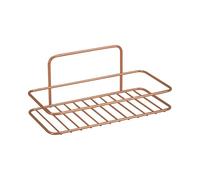 Metaltex REFLEX COPPER - Estante Baño 1 Nivel. . Acabado POLYTHERM COPPER. Color Cobre. Dimensiones: 26 x 11 x 13 cm