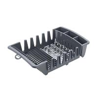 Metaltex Smartex - Escurreplatos Compacto con Mucho Espacio, Color Gris