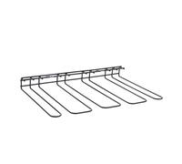 Metaltex Soporte para copas de vino, negro, 44 x 31 x 5