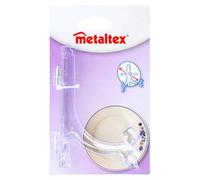 Metaltex Soporte para Platos con Diametro 9-18 cm, 10 cm