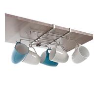 Metaltex Spidermug Colgador de Tazas, Metal, Gris, 37x28x6 cm