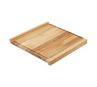 Metaltex - Tabla Cocina Madera Corte Reversible 35 x 35 x 2 cm