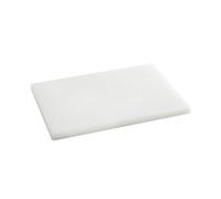 Metaltex - Tabla Profesional de Cocina Corte, Polietileno, color Blanco, 29 x 20 x 1,5 cm