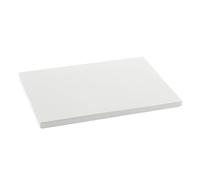 Metaltex - Tabla Profesional de Cocina Corte, Polietileno, color Blanco, 33 x 23 x 1,5 cm