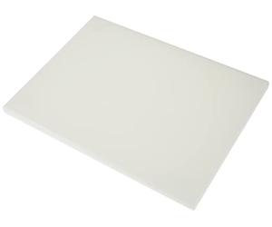 Metaltex - Tabla Profesional de Cocina Corte, Polietileno, color Blanco, 38 x 28 x 1,5 cm