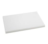Metaltex - Tabla Profesional de Cocina Corte, Polietileno, color Blanco, 60 x 40 x 2 cm