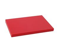 Metaltex-Tabla Profesional de Cocina Corte, Polietileno, color Rojo, 33 x 23 x 2 cm