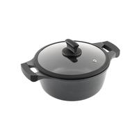 Metaltex XPERT-Cacerola Alta Aluminio Fundido, 26 cm, Antiadherente ILAG 3 Capas, Full Induction válido para Todo Tipo de cocinas, 5.3 litros