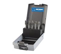 METALWORKS 748160500 Metalworks Fresas Rotativas de Metal Duro, 10mm Diámetro, Caja de 5