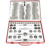 Metalworks SKC110ETM - Juego de machos y fileras con giramachos, 110 piezas