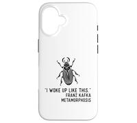 Metamorfosis de Kafka Me desperté así Carcasa para iPhone 16