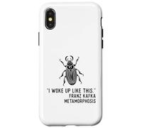 Metamorfosis de Kafka Me desperté así Carcasa para iPhone X/XS