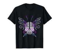 Metamorfosis del cráneo Ligero Lila Camiseta