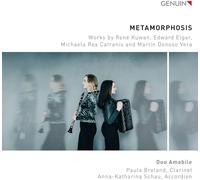 Duo Amabile – Metamorphosis: Música para clarinete y acordeón – Walter Genuin