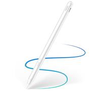 Metapen A11 Lápiz para iPad 2018-2025,2X Carga Rápida,Hotkey Bluetooth,Rechazo de Palma,Stylus Pencil Compatible con Apple iPad 11 A16/10/9/8/7/6,Air 5/4/3/M2/M3,Pro 12.9''/11''/M4,Mini 5/6