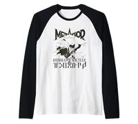 Metaphor: ReFantazio Heismay Noctule Attack Pose Video Game Camiseta Manga Raglan