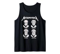 Metaphysica - Divertidos filósofos griegos con diseño retro Camiseta sin Mangas