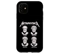 Metaphysica - Divertidos filósofos griegos con diseño Retro Carcasa para iPhone 11