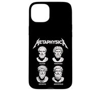 Metaphysica - Divertidos filósofos griegos con diseño Retro Carcasa para iPhone 15 Plus