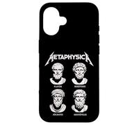 Metaphysica - Divertidos filósofos griegos con diseño Retro Carcasa para iPhone 16