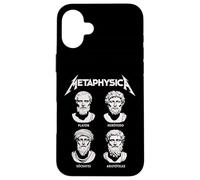 Metaphysica - Divertidos filósofos griegos con diseño Retro Carcasa para iPhone 16 Plus