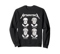 Metaphysica - Divertidos filósofos griegos con diseño retro Sudadera