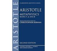 [(Metaphysics: Books Gamma, Delta, and Epsilon: Gamma, Delta, Epsilon Books 4-6)] [By (author) Aristotle ] published on (December, 1993)