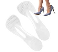Metatarsal Pads Cushion, 2-Piece Anti-Slip Gel Inserts, Compact Forefoot Support Tool, Reusable Comfort Kit, Portable Foot Care Accessory, for Women Ladies Mothers Runners Dancers Teachers Daily Wear