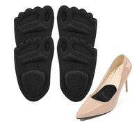 Metatarsal Pads - High Heel Cushions | Forefoot Inserts, 2 Pairs Adhesive Non-Slip Shoe Inserts, Soft Thickened Forefoot Support For High Heels And Loafers, Instant Relief For Walking And Wedding Comf