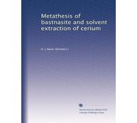 Metathesis of bastnasite and solvent extraction of cerium