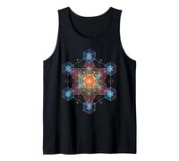 Metatrón Cube Geometría Sagrada Camiseta sin Mangas