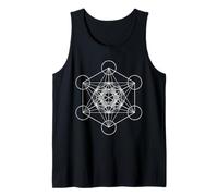 Metatrón Cube Geometría Sagrada Camiseta sin Mangas