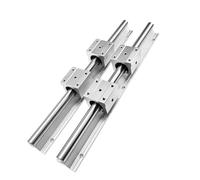 Metaximious 2 guías lineales SBR25 de 200 mm, 500 mm, 1000 mm y 1500 mm con bloque de rodamiento SBR25UU Componente(300mm)