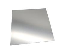 Metaximious 2 placas planas anodizadas 5052 for grabado láser de fibra, placa de identificación de aluminio texturizado, etiqueta de activos Flash(Silver,1.0x200x200mm)