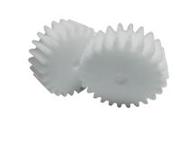 Metaximious 2 uds 1 módulo engranaje plano de plástico 6mm engranaje recto 30T 31T 33T 35T 38T 40T 45T 50T 60T 68 dientes engranaje de piñón cilíndrico herramientas(39 Teeth)