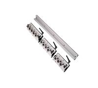 Metaximious Guía de movimiento lineal de doble eje de 2 piezas, deslizador de aluminio, riel de mesa deslizante mecánico de precisión SGR15 Componente(1000mm)