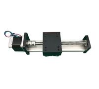 Metaximious Guía lineal CNC, carril de escenario, mesa deslizante de movimiento, piezas de impresora 3d, brazo robótico XYZ, actuador de tornillo de bola, Motor Nema 23 Industria(600mm)