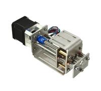 Metaximious Mesa Deslizante de eje Z, módulo de transmisión pequeño de fresado artesanal, distancia de 50/60/100mm, Kit de curso de máquina de grabado de 3 ejes Industria(60mm)