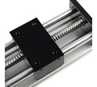 Metaximious Mesa deslizante de husillo de bolas SFU1605 for impresora 3D XYZ, recorrido efectivo de 100 mm, 150 mm, 200 mm y 300 mm, guía lineal CNC, movimiento de riel de escenario Componente(100mm)