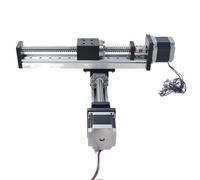 Metaximious Módulo lineal deslizante de tornillo de bola CNC XY eje de movimiento lineal mesa deslizante etapa Motor paso a paso plataforma de recorte Industria(Y300mm X200mm)
