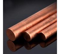 Metaximious Varillas redondas de cobre de 2 mm a 22 mm for punta de soldador, aguja de soldadura por puntos y varilla de electrodo Artesanía(22x100mm)
