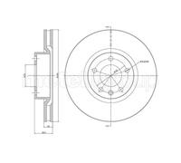METELLI 2x Disco de Freno Delantero Ø296 MM Ventilado para Opel Omega B V94 2.2