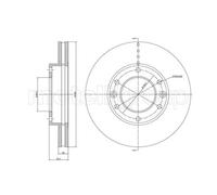 METELLI Discos De Freno Delanteros Ventilados Para KIA Carnival/Grand VQ