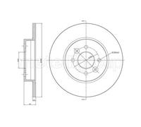 METELLI Discos De Freno Eje Trasero Completo Para Renault Kangoo KC0/1 FC0/1