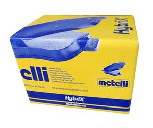 metelligroup 22-0671-0 Pastillas de Freno, Made in Italy, Repuestos para Automóviles, Certificación ECE R90, sin Cobre
