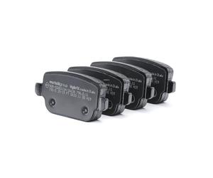 metelligroup 22-0780-0 Pastillas de Freno, Made in Italy, Repuestos para Automóviles, Certificación ECE R90, sin Cobre