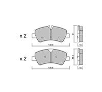 metelligroup 22-0991-0 - Made in Italy - Pastillas de Freno