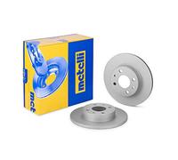 metelligroup 23-0232C Disco de Freno Pintado, Kit Compuesto de 2 Discos de Freno, Repuestos para Automoviles, Certificado ECE R90